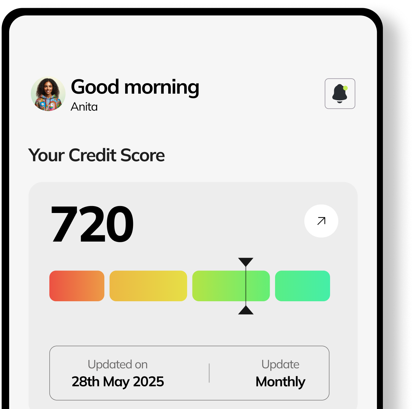 Stay on Top App Interface